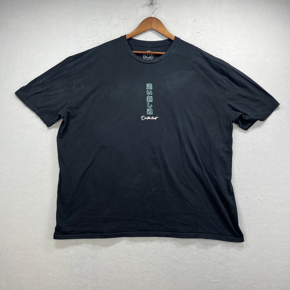GULA Graphic T Shirt Mens 4XL Black JDM Skyline On The Limit Drift Car Street